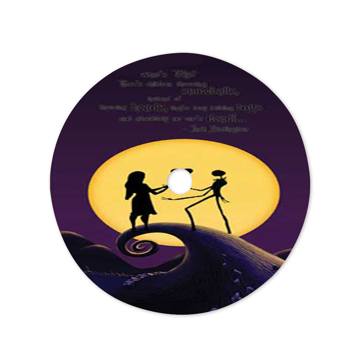 Nightmare Before Whats This Christmas Tree Skirt 36 X 36 Inch