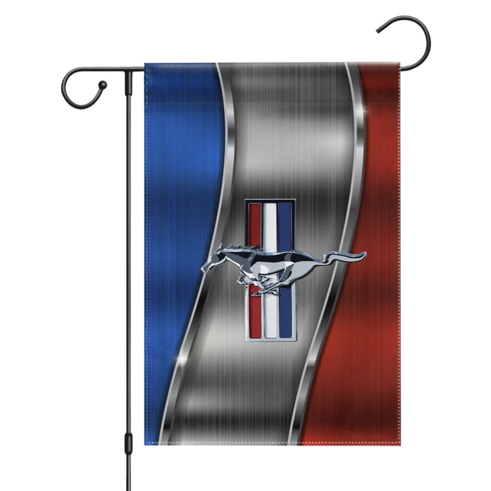 Best Mustang Garden Flags Yard Outdoor Lawn 12 X 18