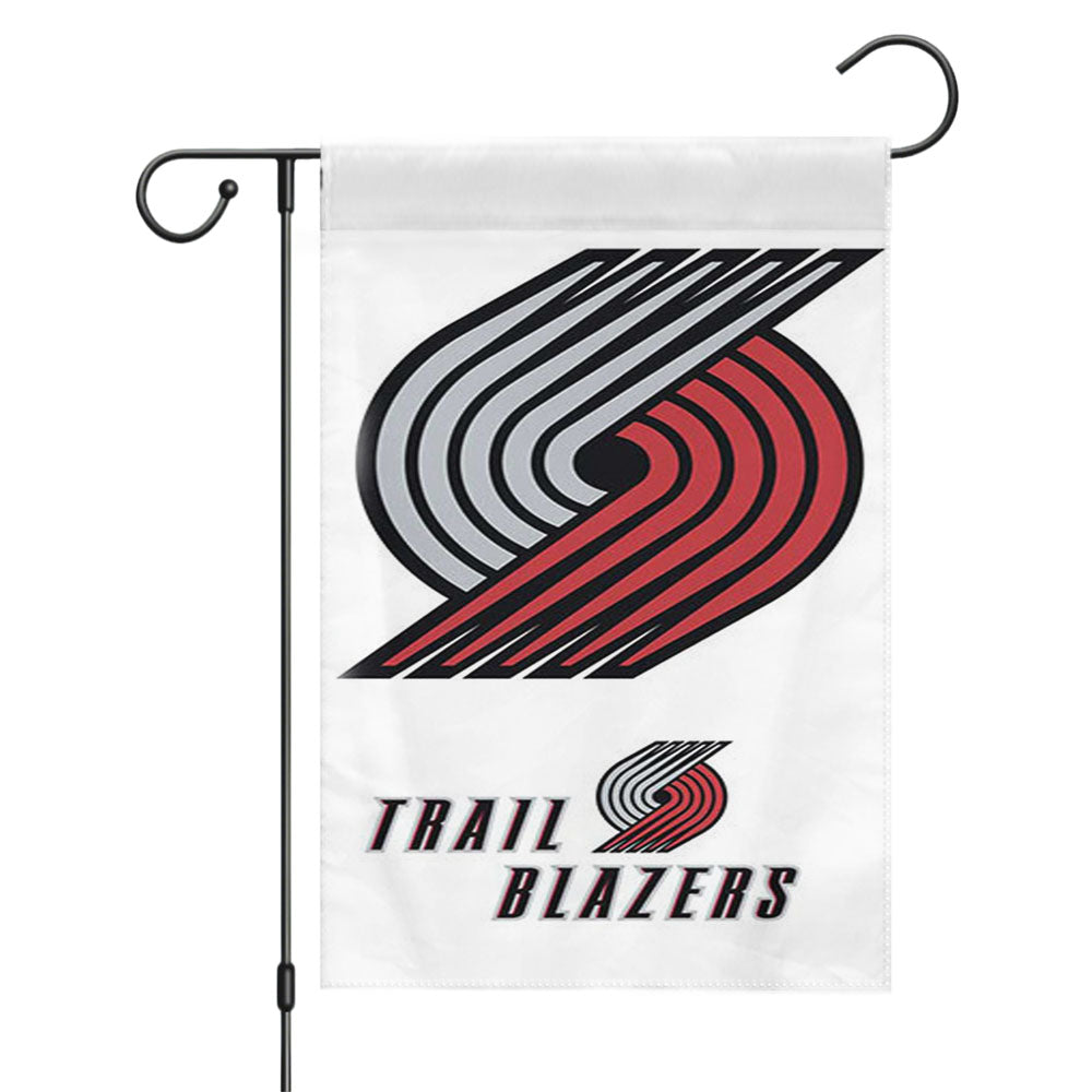 Best Portland Trail Blazers Garden Flags Yard Outdoor Lawn 12 X 18