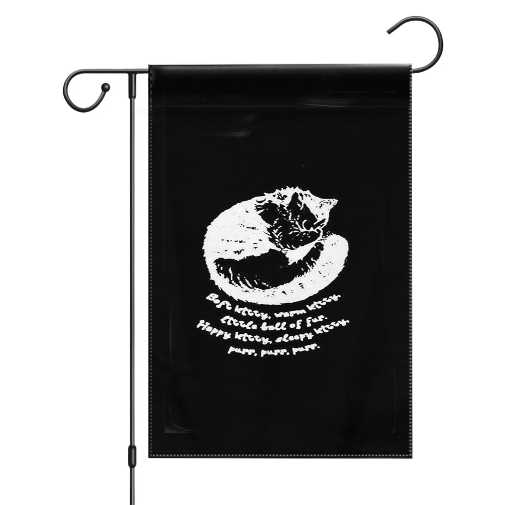 Big Bang Theory Soft Kitty Garden Flags Yard Outdoor Lawn 12 X 18