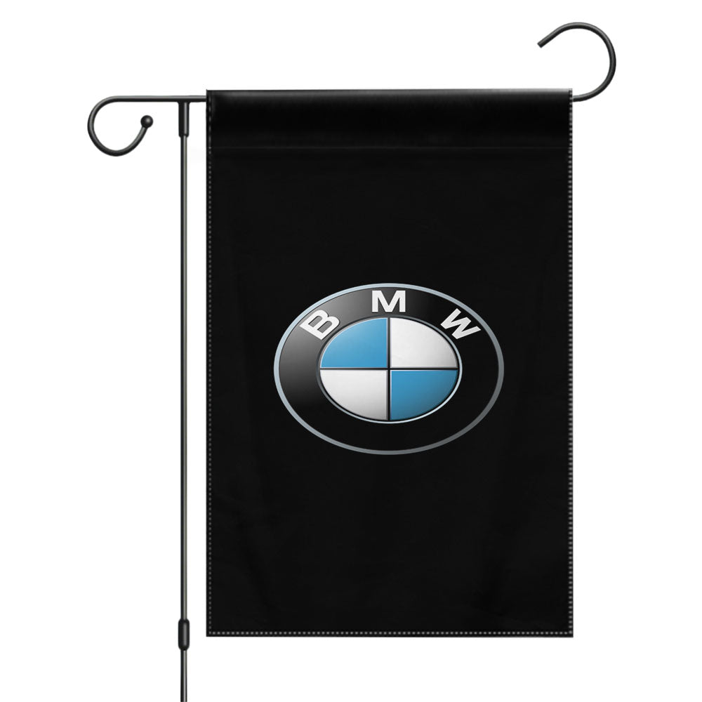 Bmw Logo 3 Garden Flags Yard Outdoor Lawn 12 X 18