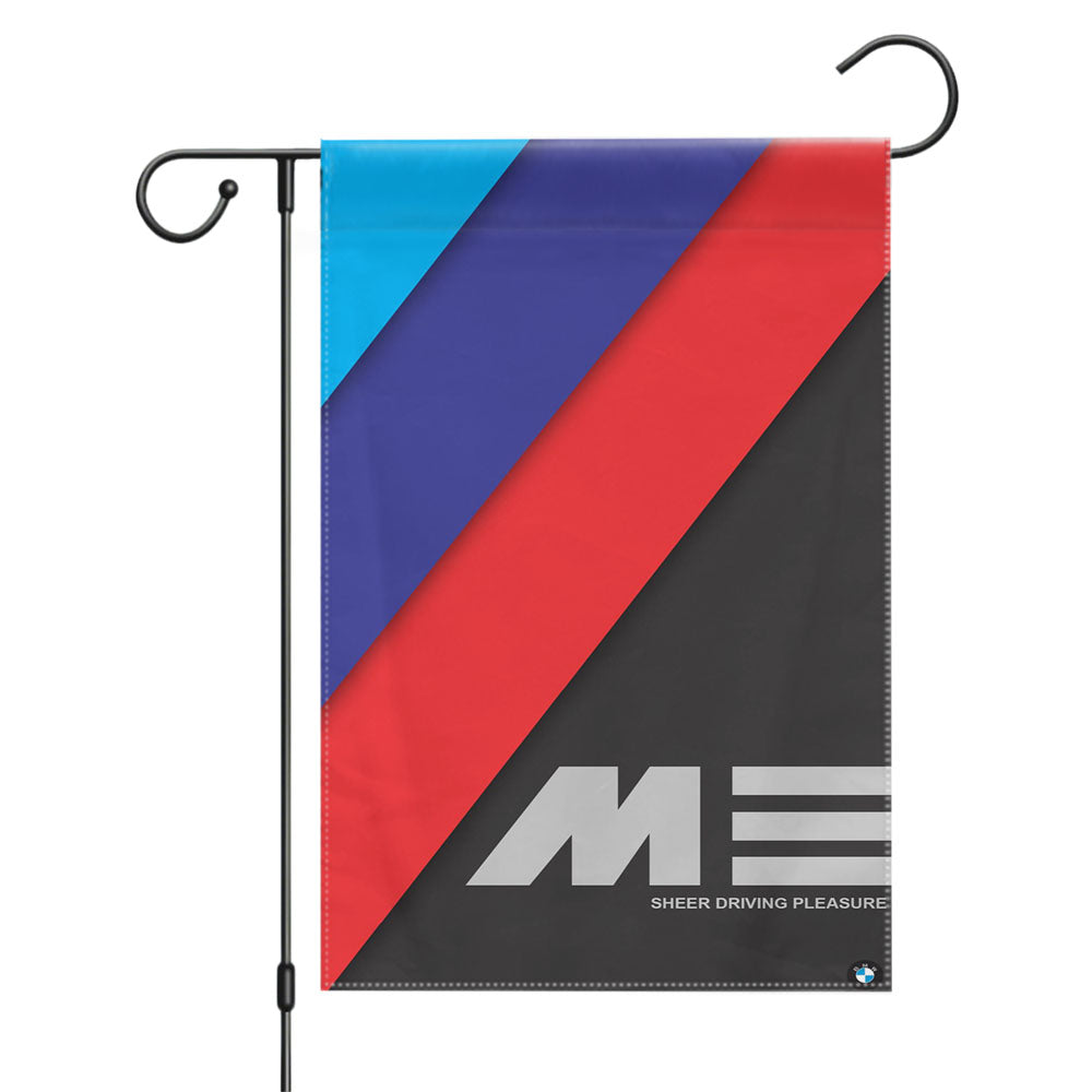 Bmw M Logo Garden Flags Yard Outdoor Lawn 12 X 18