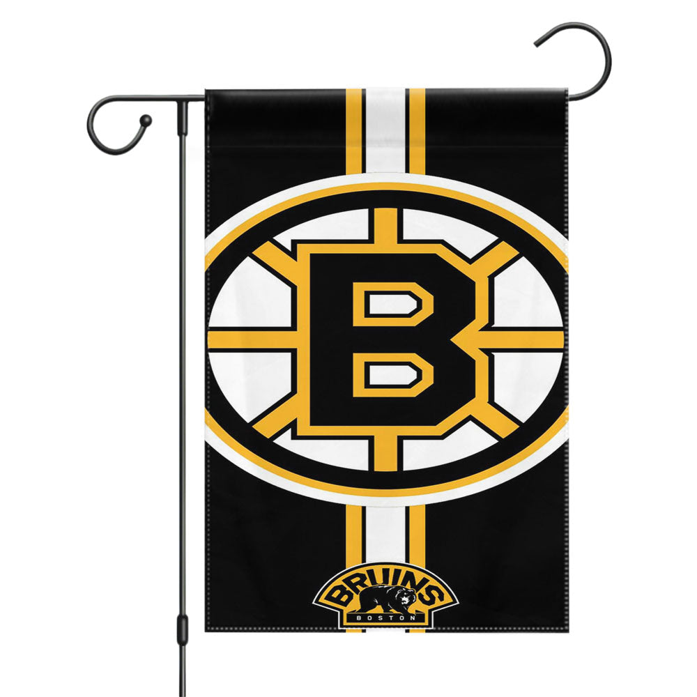 Boston Bruins Nhl Garden Flags Yard Outdoor Lawn 12 X 18