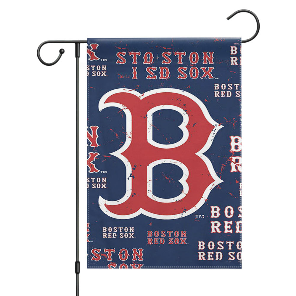 Boston Red Sox Baseball Garden Flags Yard Outdoor Lawn 12 X 18