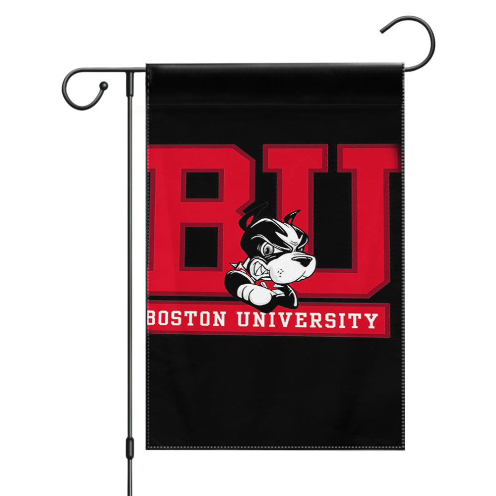 Boston University Garden Flags Yard Outdoor Lawn 12 X 18