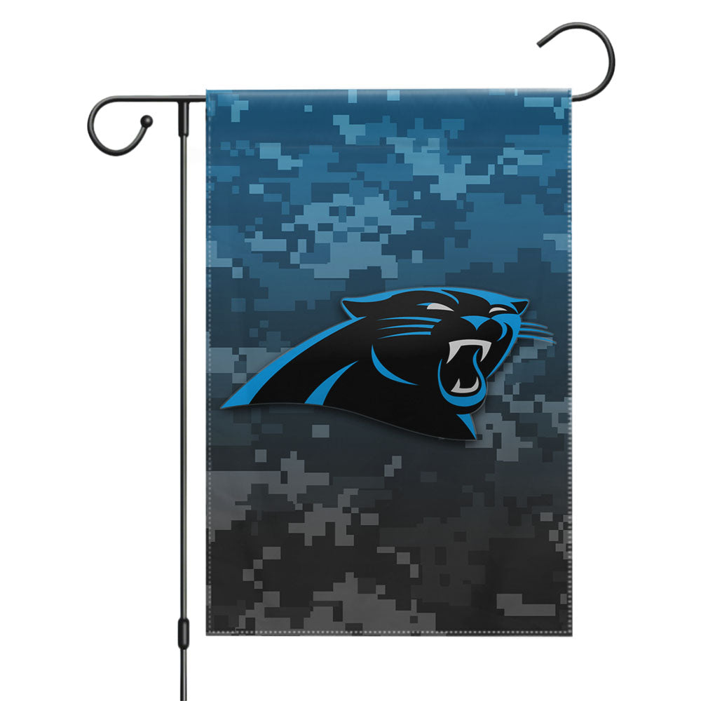 Carolina Panthers Wallpaper Garden Flags Yard Outdoor Lawn 12 X 18