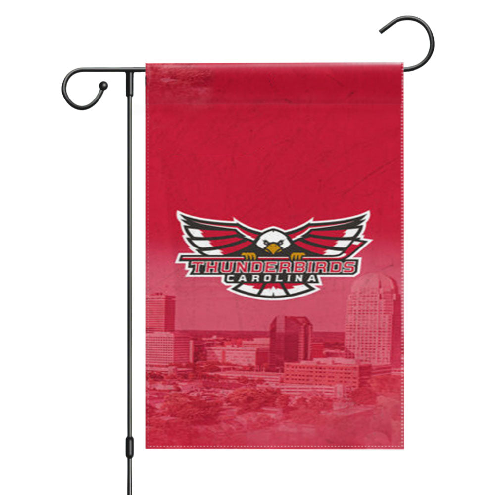 Carolina Thunderbirds Garden Flags Yard Outdoor Lawn 12 X 18