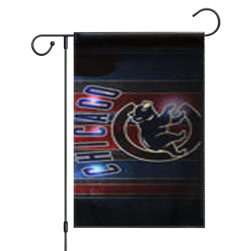 Chicago Cubs 2016 World Series Champions Fly W Win Garden Flags Yard Outdoor Lawn 12 X 18