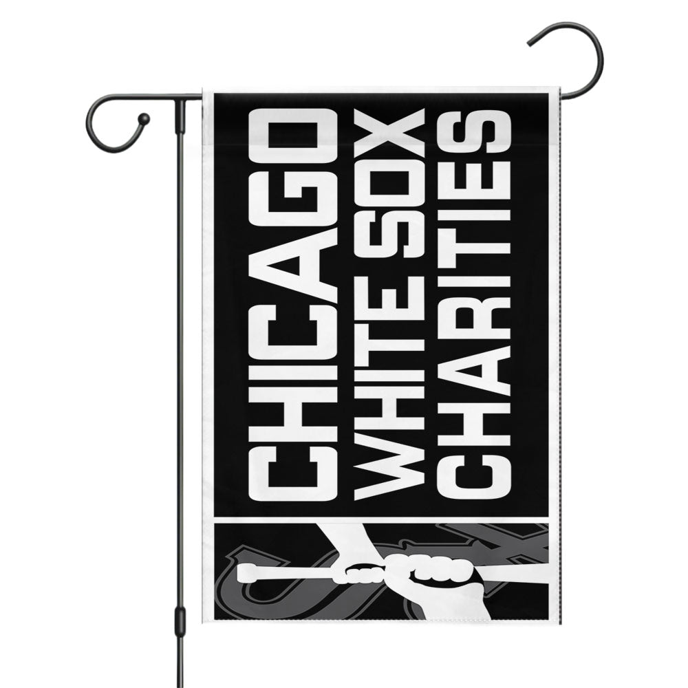 Chicago White Sox Skull Garden Flags Yard Outdoor Lawn 12 X 18