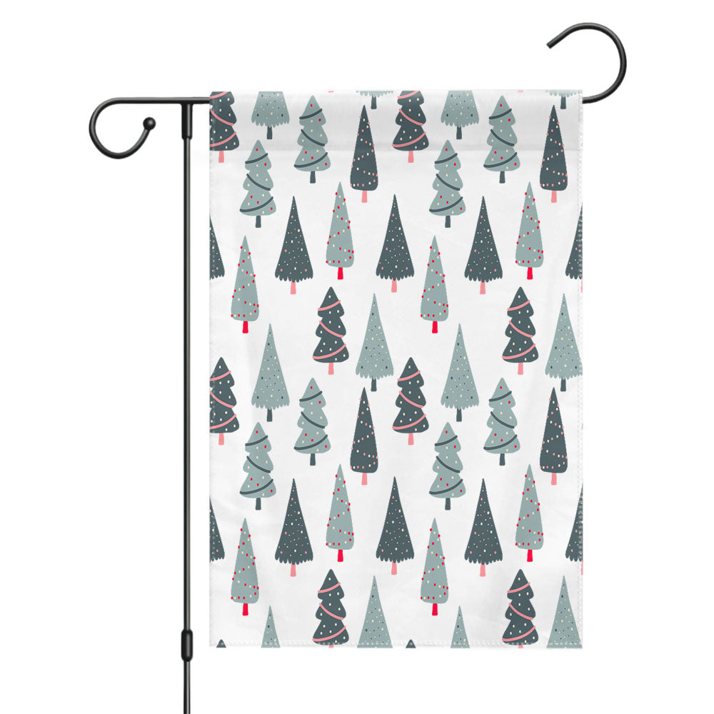 Christmas Patterns Set 04 Garden Flags Yard Outdoor Lawn 12 X 18