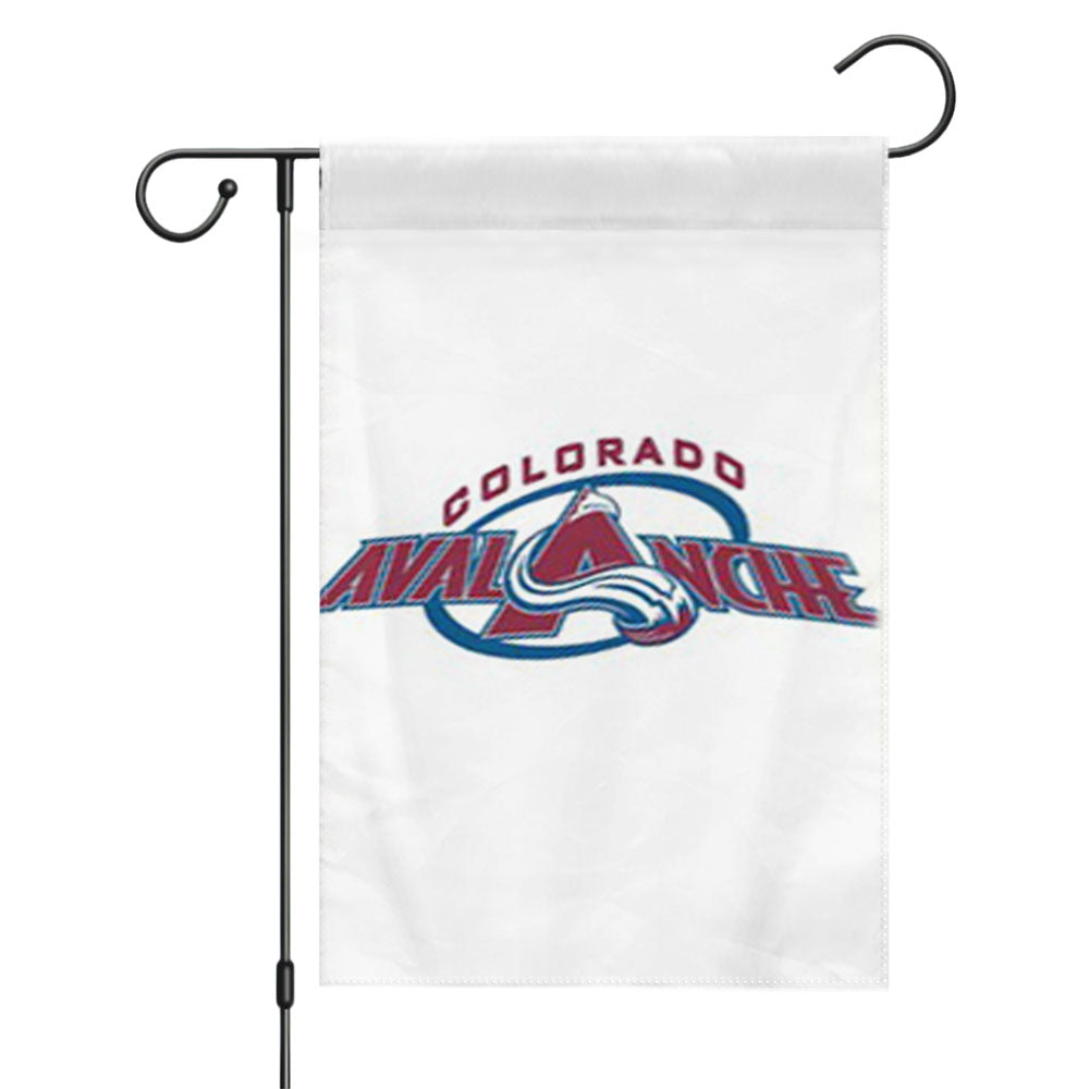 Colorado Avalanche 3 Garden Flags Yard Outdoor Lawn 12 X 18