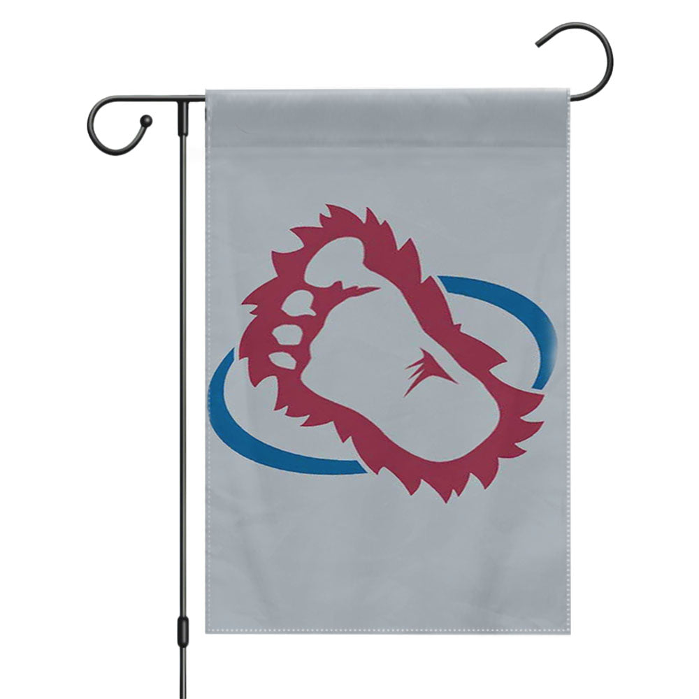 Colorado Avalanche Big Logo Rough Garden Flags Yard Outdoor Lawn 12 X 18