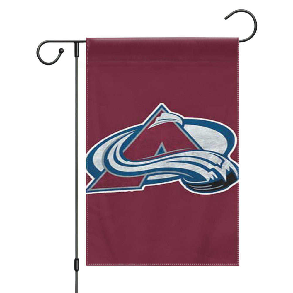 Colorado Avalanche Hockey Garden Flags Yard Outdoor Lawn 12 X 18