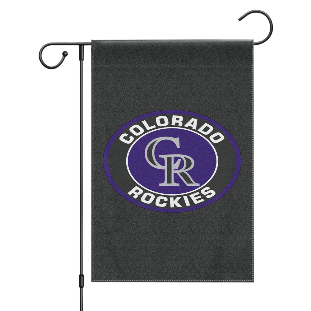 Colorado Rockies Garden Flags Yard Outdoor Lawn 12 X 18
