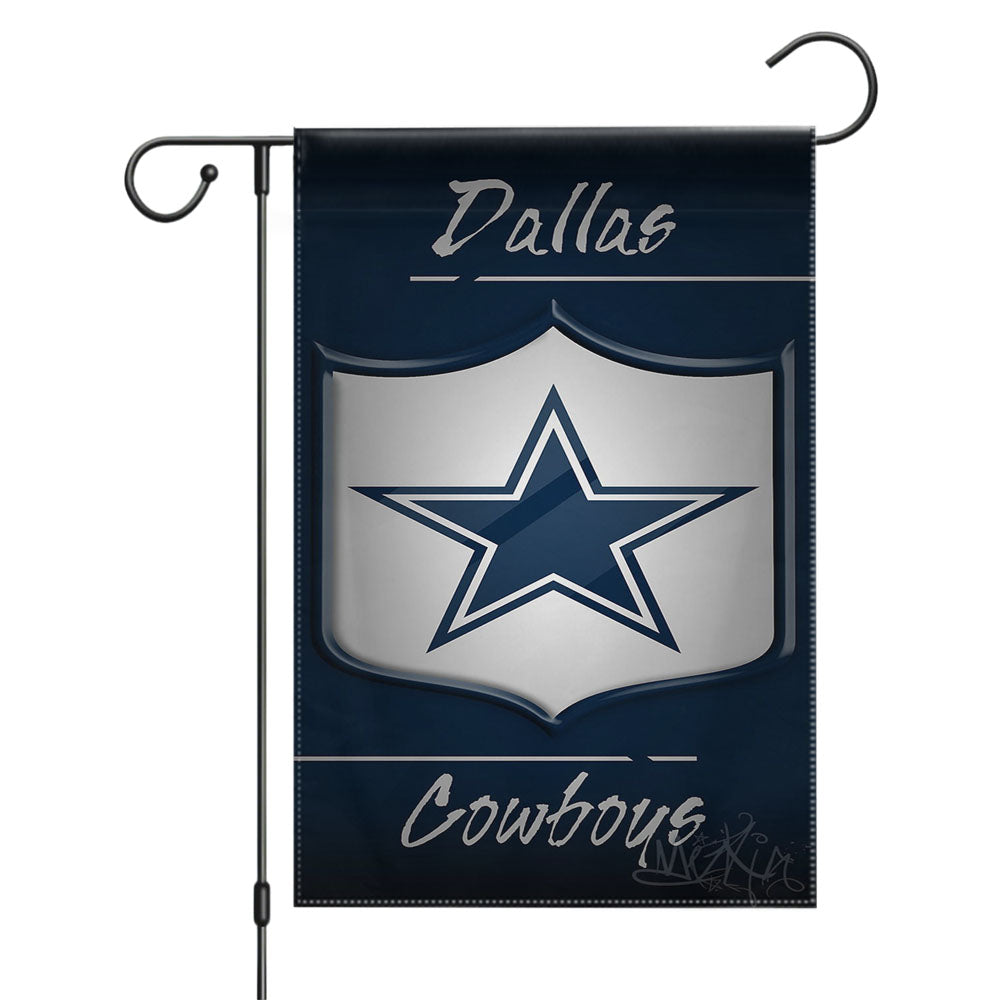 Dallas Cowboys 3 Garden Flags Yard Outdoor Lawn 12 X 18
