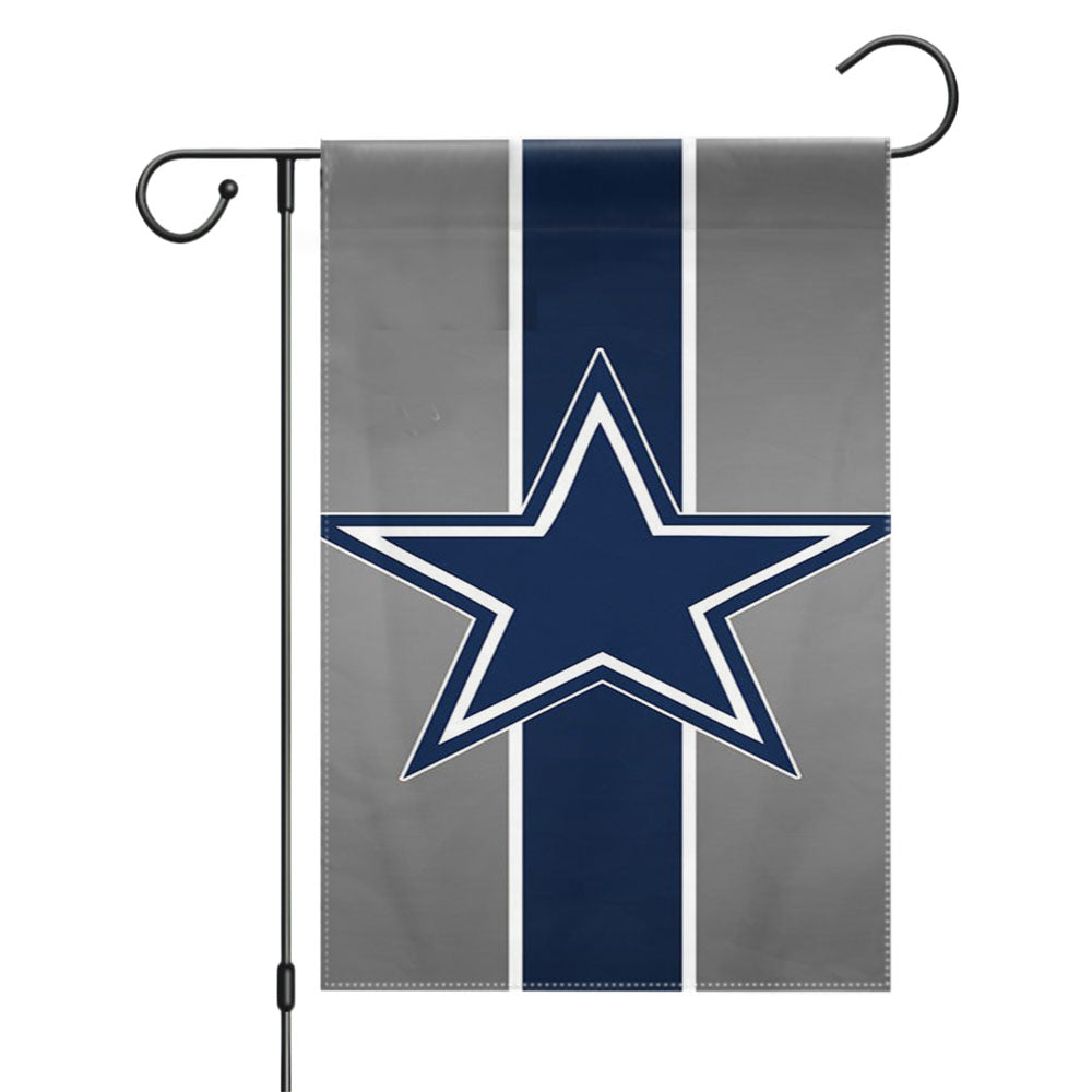 Dallas Cowboys Helm Garden Flags Yard Outdoor Lawn 12 X 18