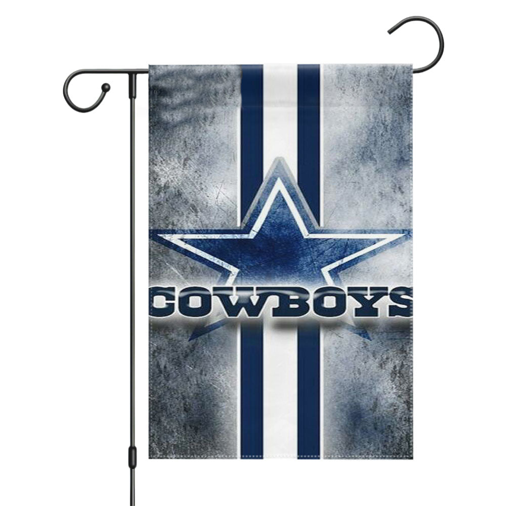 Dallas Cowboys Nfl Sport Garden Flags Yard Outdoor Lawn 12 X 18