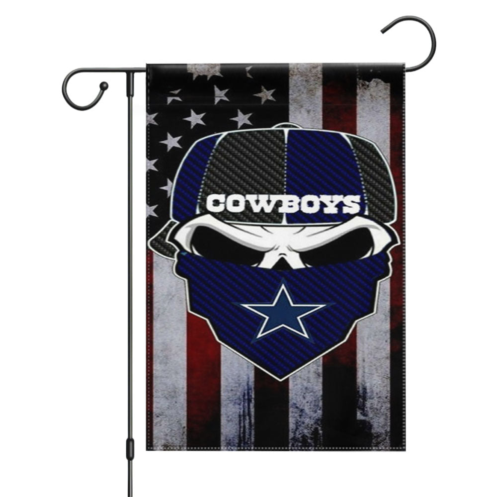 Dallas Cowboys Star Garden Flags Yard Outdoor Lawn 12 X 18