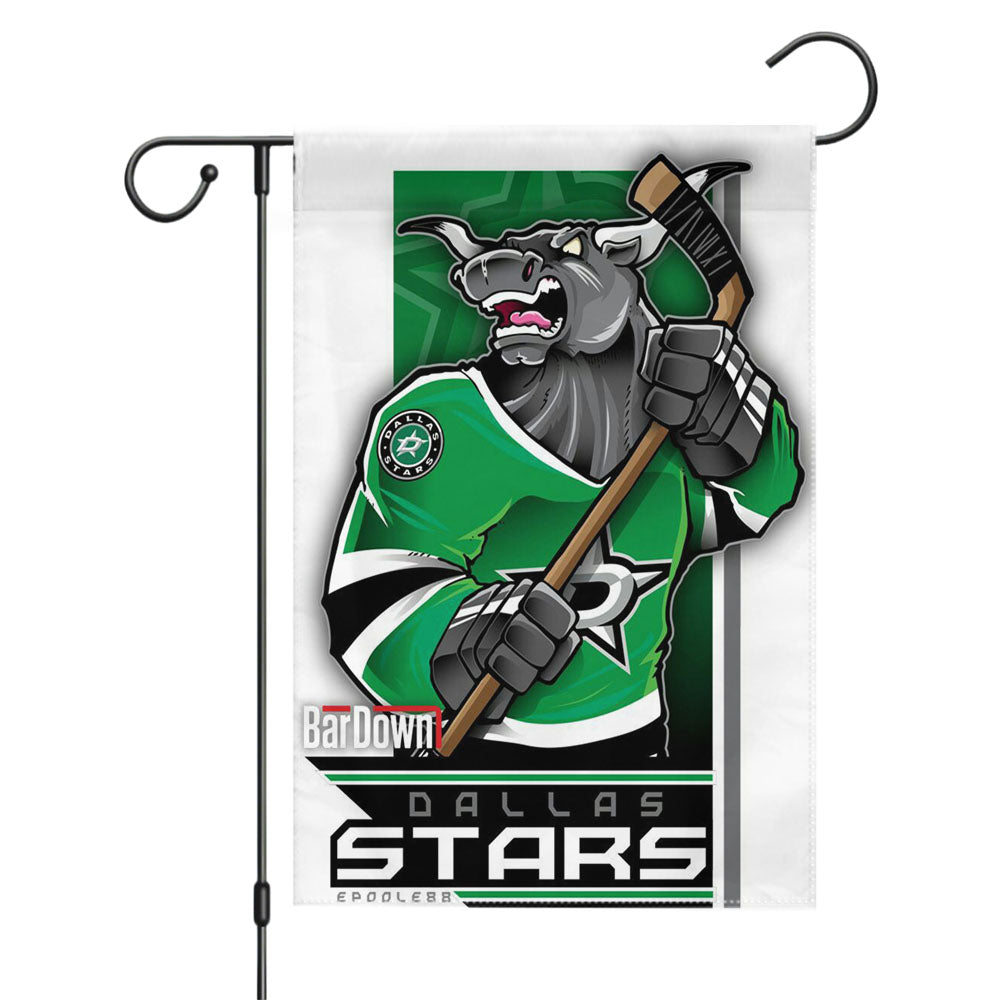 Dallas Stars Logo Garden Flags Yard Outdoor Lawn 12 X 18
