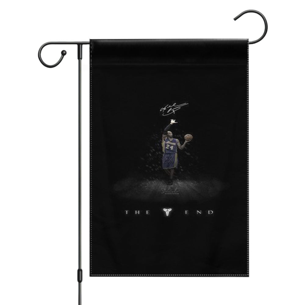 Goodbye Tribute To Kobe Bryant Garden Flags Yard Outdoor Lawn 12 X 18