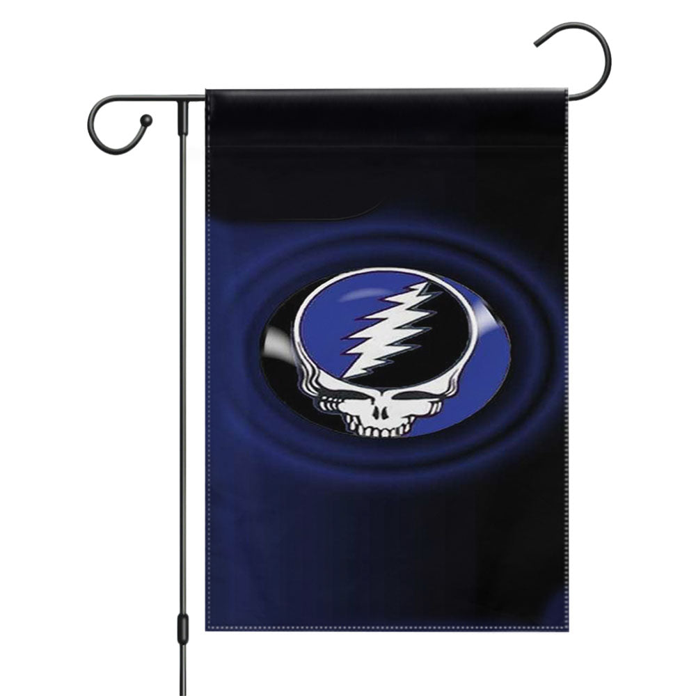 Grateful Dead Artwork Garden Flags Yard Outdoor Lawn 12 X 18