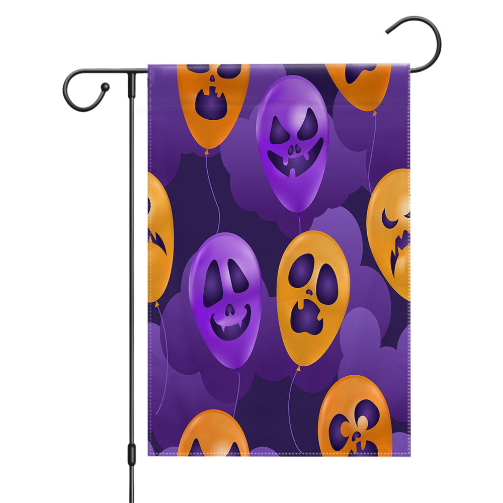 Halloween Pattern 02 Garden Flags Yard Outdoor Lawn 12 X 18