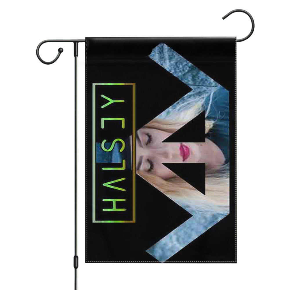 Halsey Photo Shape Garden Flags Yard Outdoor Lawn 12 X 18