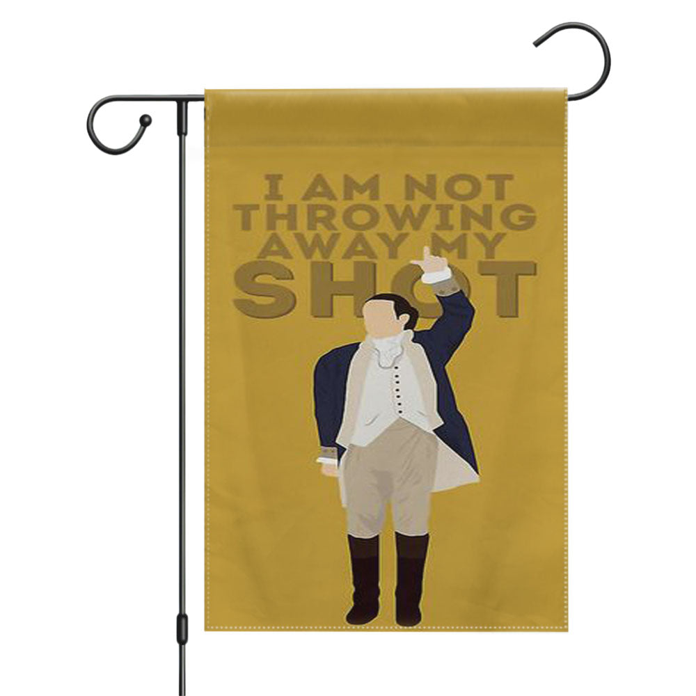 Hamilton Is My Jamilton Garden Flags Yard Outdoor Lawn 12 X 18