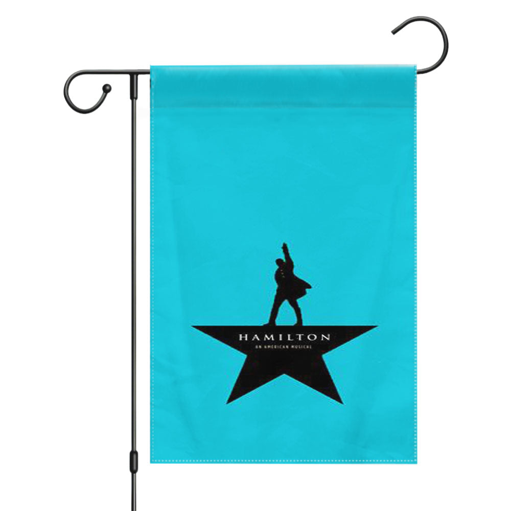 Hamilton Musical Quote Garden Flags Yard Outdoor Lawn 12 X 18