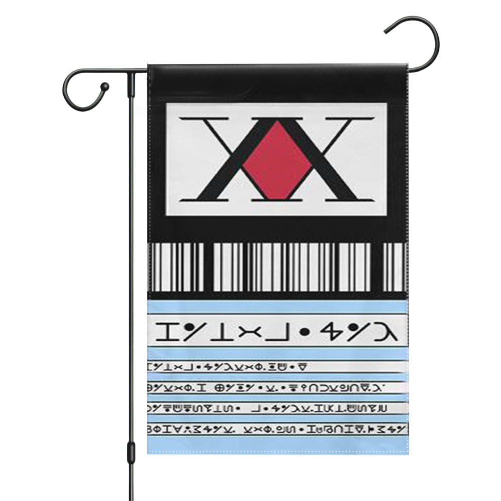 Hunter X Hunter License Garden Flags Yard Outdoor Lawn 12 X 18