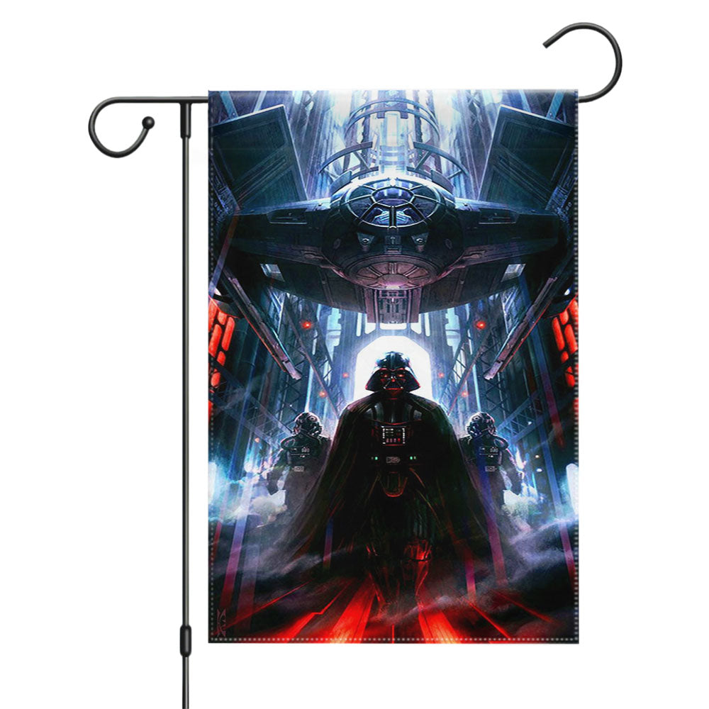 Imperial March Star Wars Art Garden Flags Yard Outdoor Lawn 12 X 18