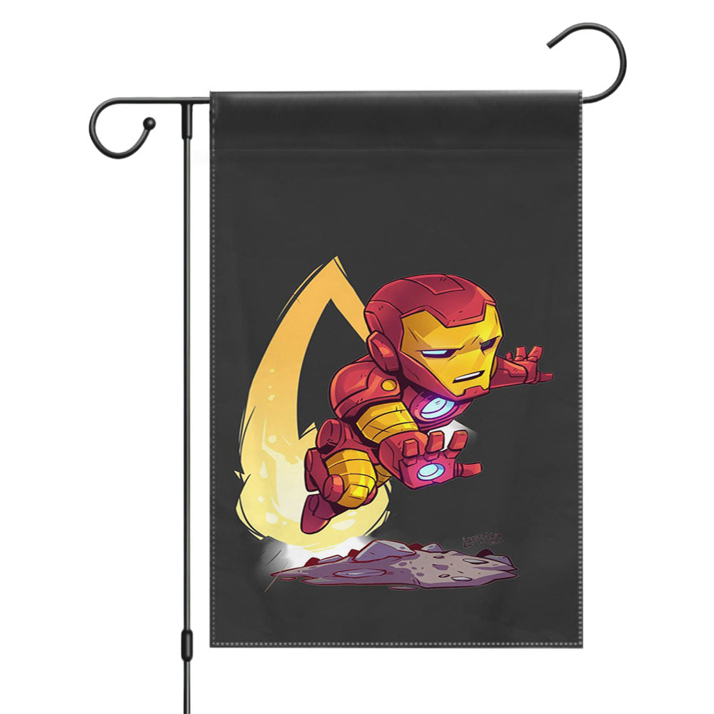Iron Man Mark Iii Garden Flags Yard Outdoor Lawn 12 X 18