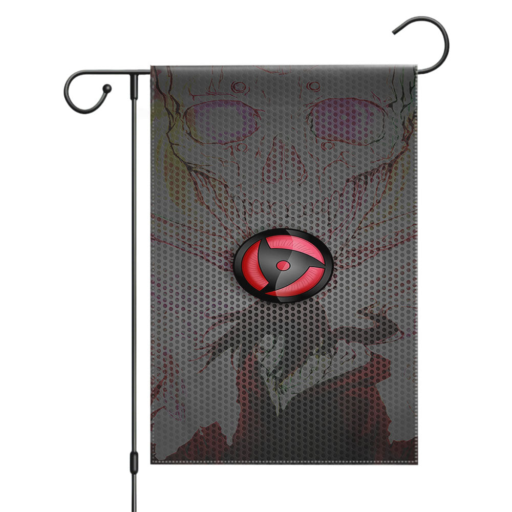 Itachi Mangekyo Garden Flags Yard Outdoor Lawn 12 X 18