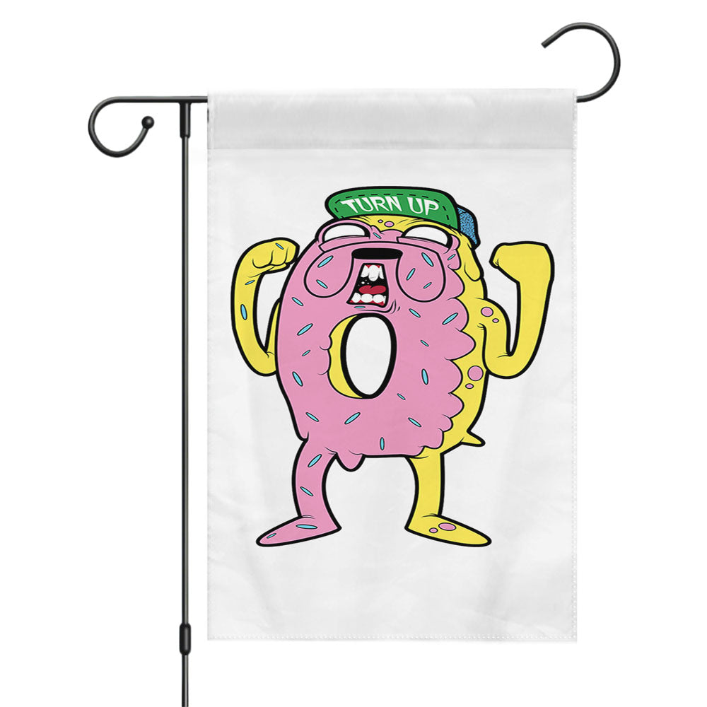 Jake Turned Up Garden Flags Yard Outdoor Lawn 12 X 18