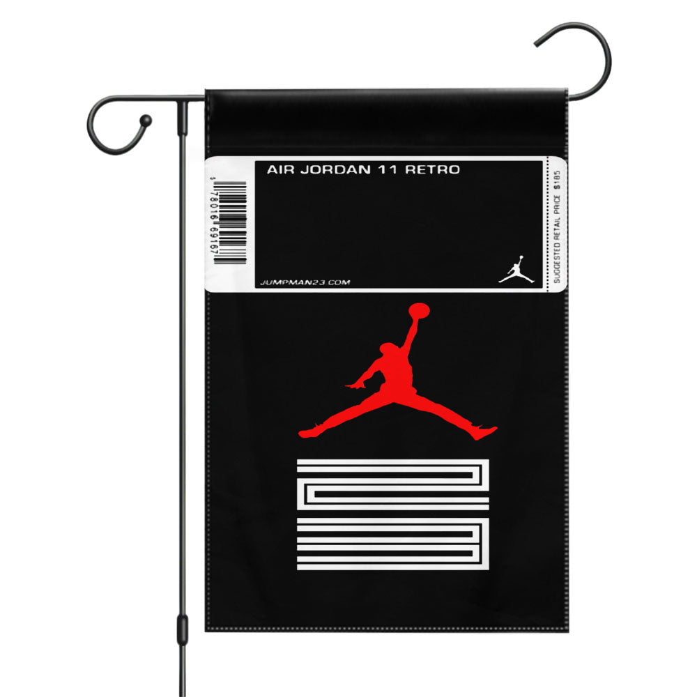 Jordan Air Garden Flags Yard Outdoor Lawn 12 X 18