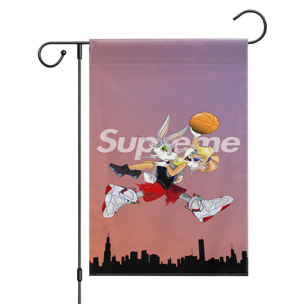 Jordan 23 Retro Garden Flags Yard Outdoor Lawn 12 X 18