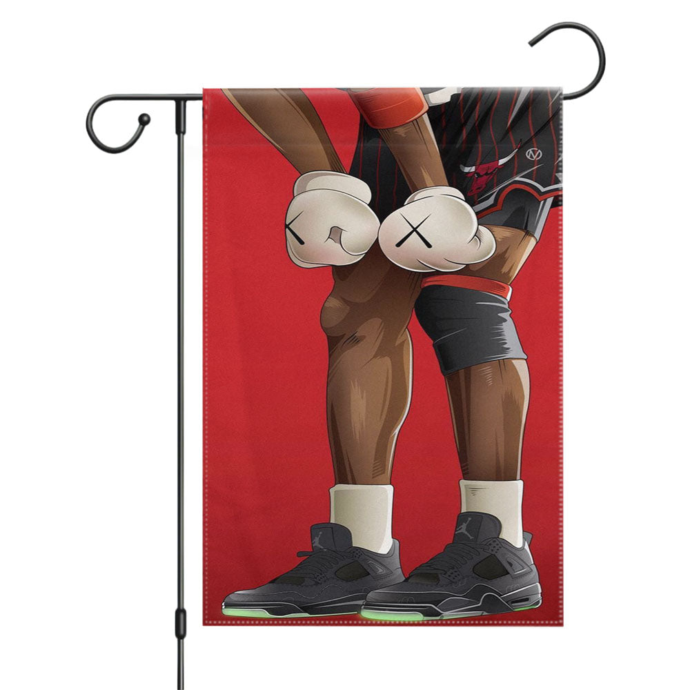 Jordan Knight Donnie Wahlberg Boy Band Fandom Nkotb Garden Flags Yard Outdoor Lawn 12 X 18