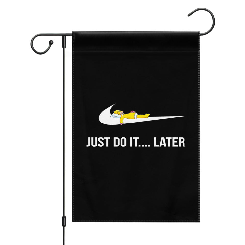 Just Doit Letter Garden Flags Yard Outdoor Lawn 12 X 18