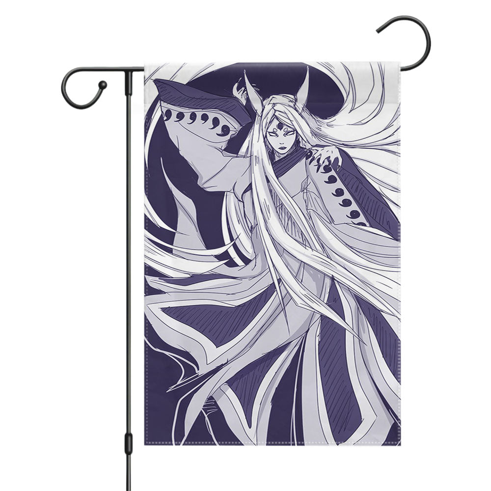 Kagura Naruto Garden Flags Yard Outdoor Lawn 12 X 18