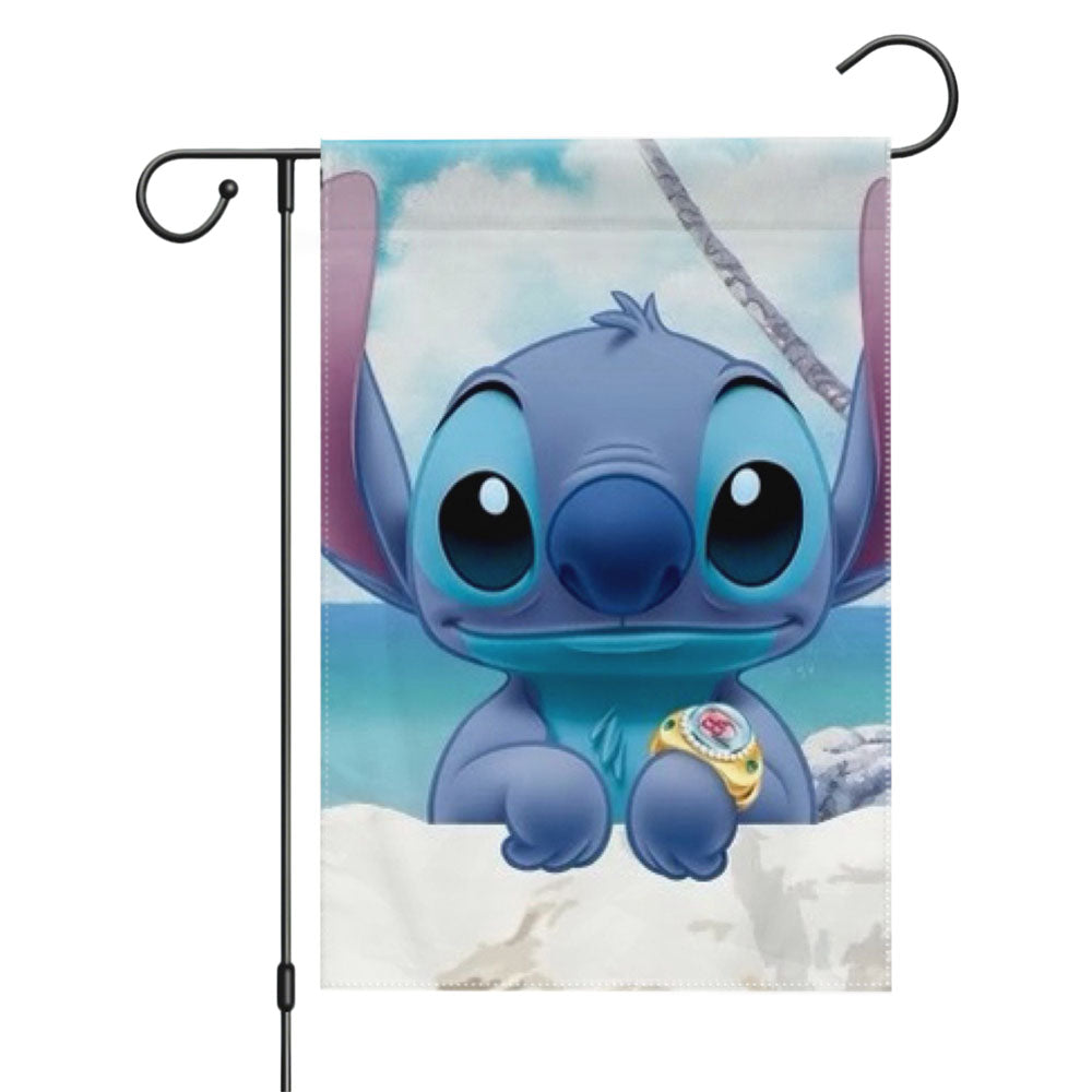 Kartun Stitcha Garden Flags Yard Outdoor Lawn 12 X 18