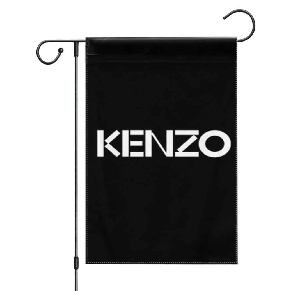 Kenzo Logo Garden Flags Yard Outdoor Lawn 12 X 18