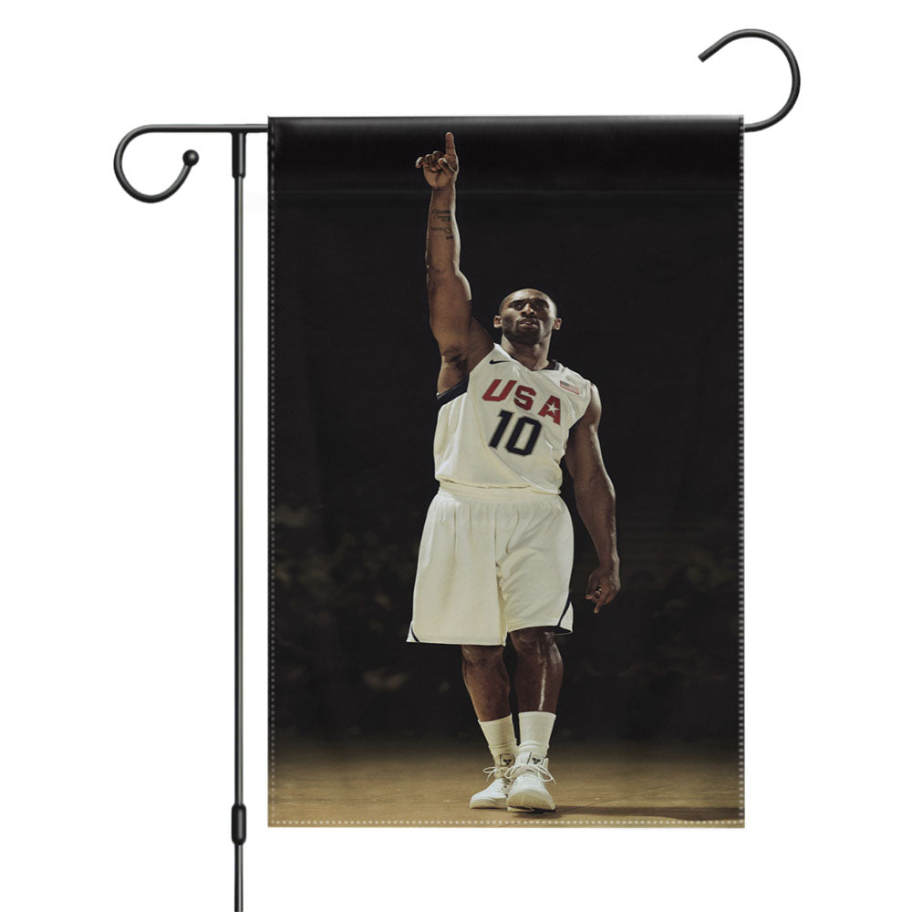 Kobe Bryant 2 Garden Flags Yard Outdoor Lawn 12 X 18