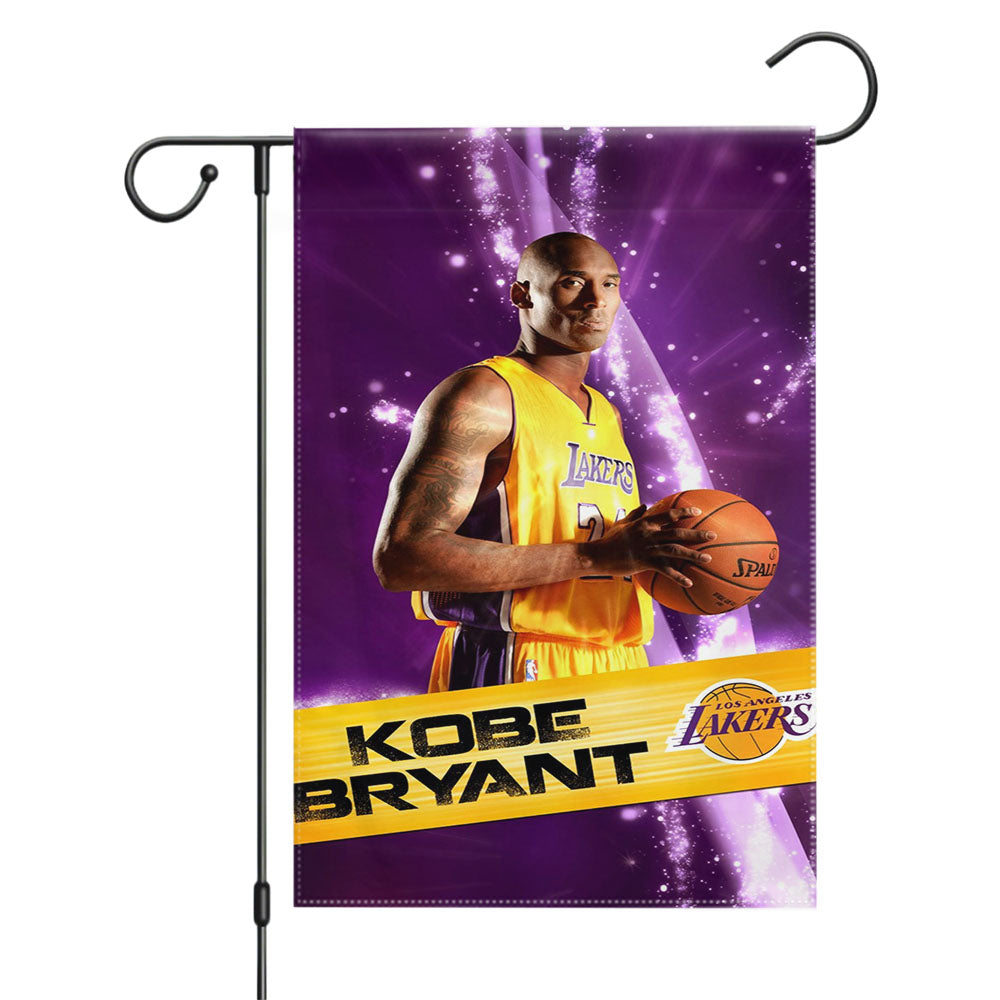 Kobe Bryant Legends Never Die Garden Flags Yard Outdoor Lawn 12 X 18