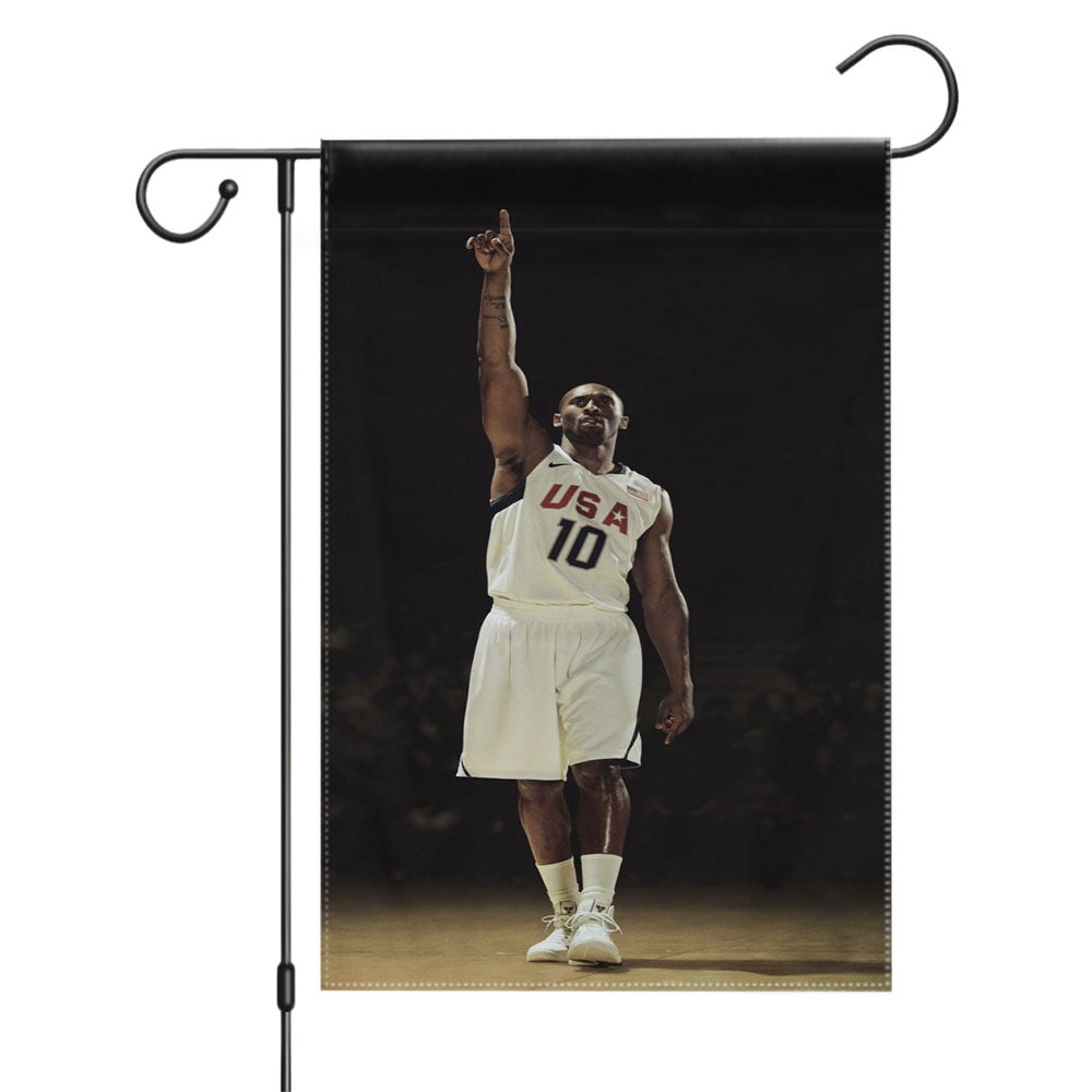 Kobe Bryant Wallpaper Garden Flags Yard Outdoor Lawn 12 X 18