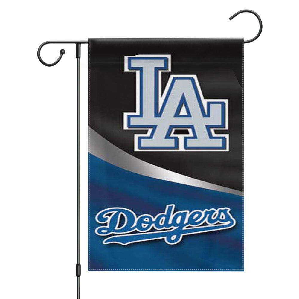 La Dodgers Cloth Logo Garden Flags Yard Outdoor Lawn 12 X 18
