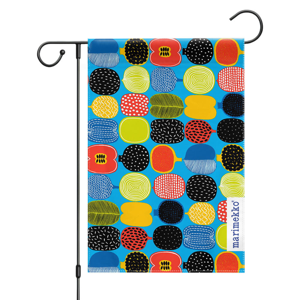 Marimekko Fruits Kompottimonogram Heritage Garden Flags Yard Outdoor Lawn 12 X 18