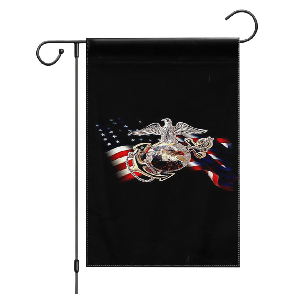 Marine Corps Garden Flags Yard Outdoor Lawn 12 X 18