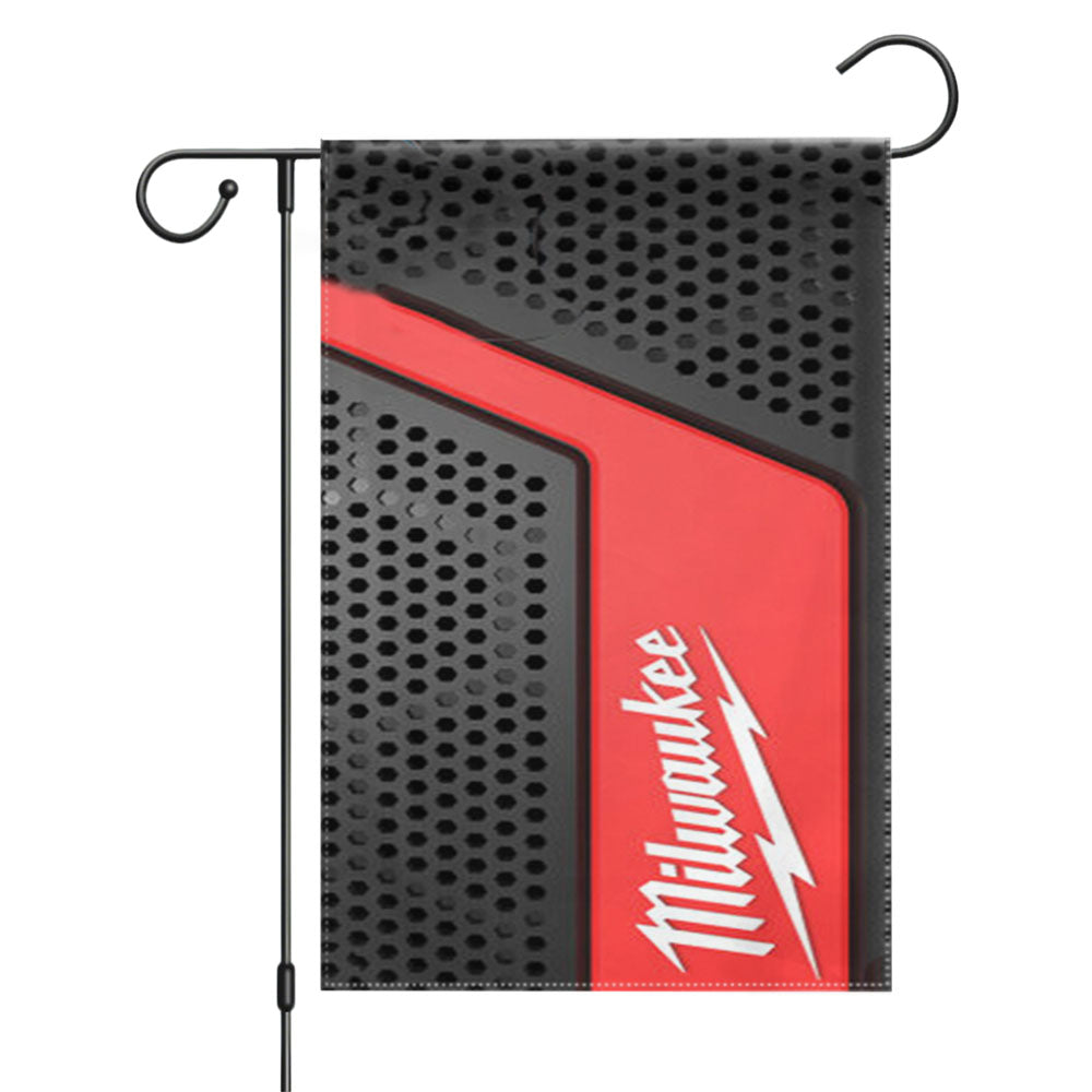 Milwaukee Fuel Garden Flags Yard Outdoor Lawn 12 X 18