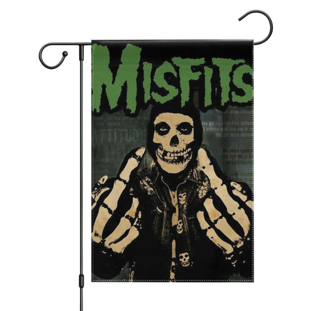Misfits Garden Flags Yard Outdoor Lawn 12 X 18
