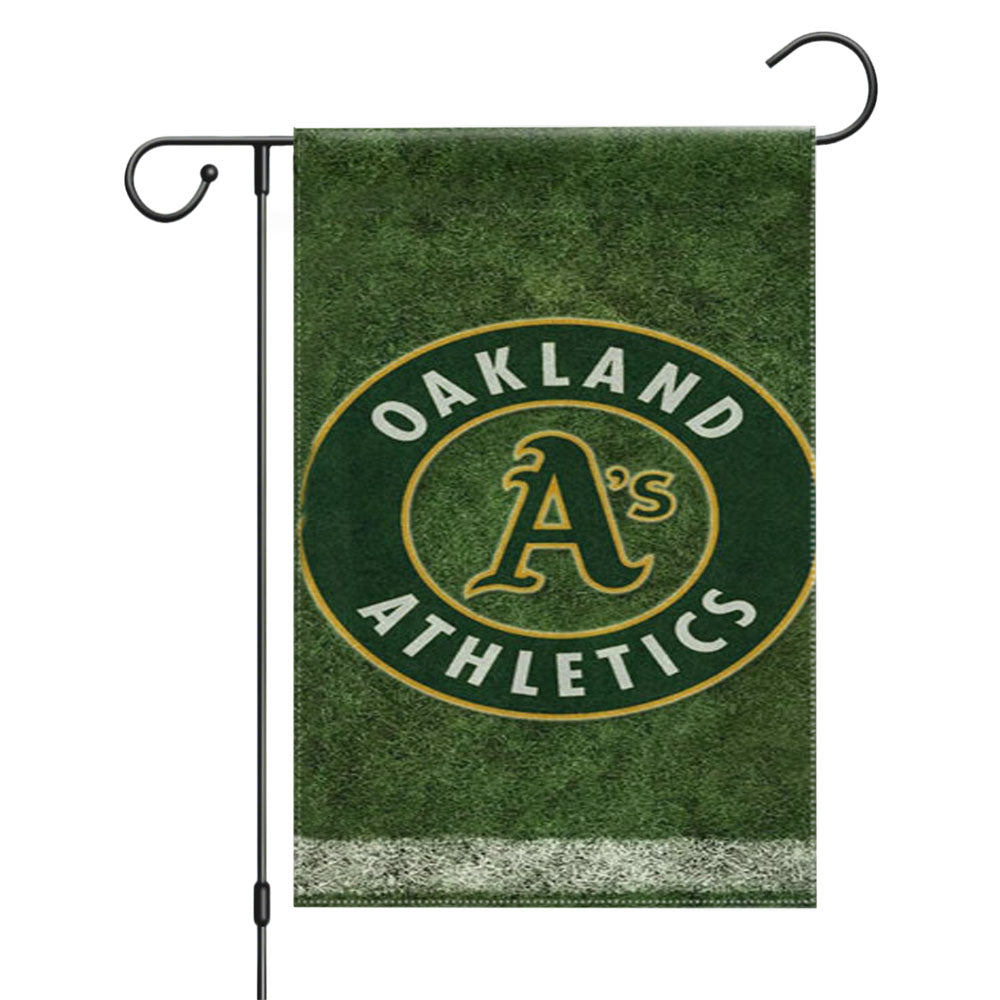 Oakland Athletics Field Garden Flags Yard Outdoor Lawn 12 X 18